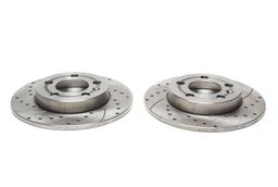 High performance brake discs Rear to VW Golf IV