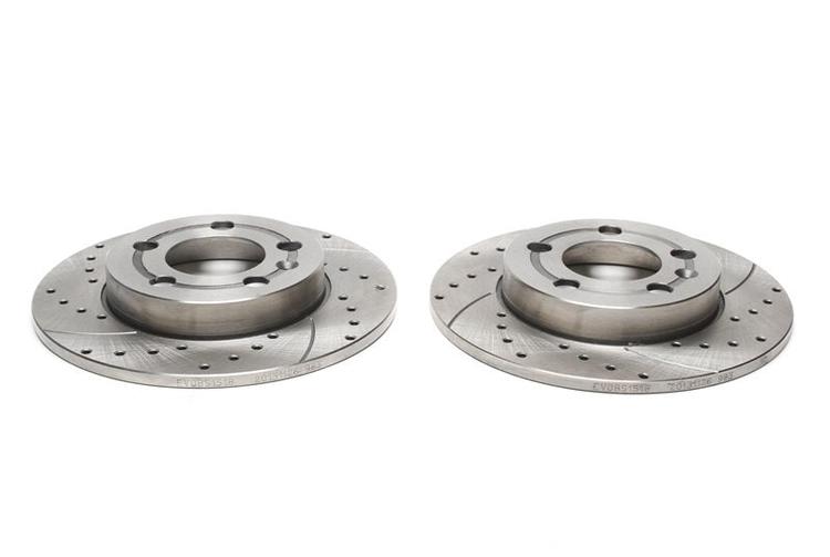 High performance brake discs Rear to VW Golf IV