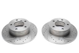 High performance brake discs Front to Mercedes G-Klass