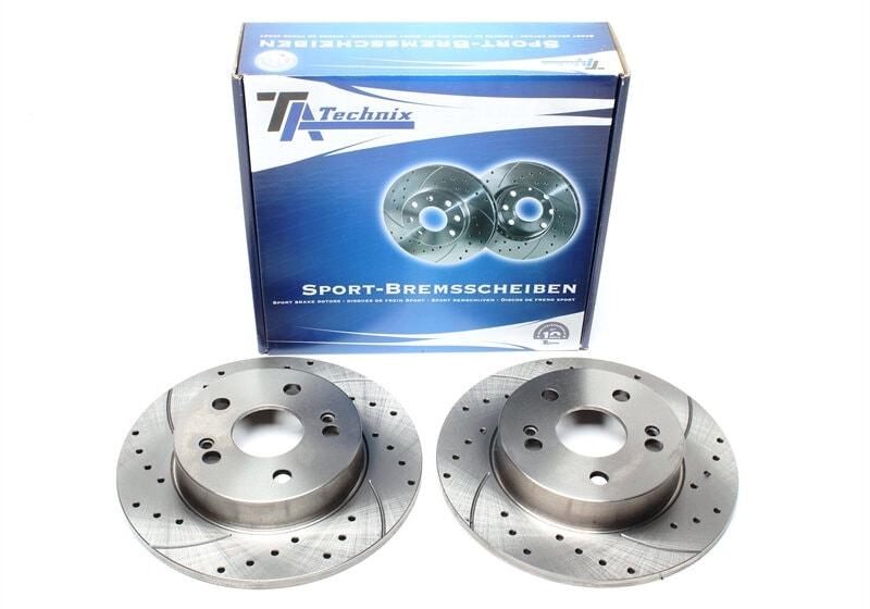 Sportbromsskivor Bak till Renault Scénic