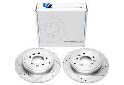Sportbromsskivor Bak till Peugeot 607