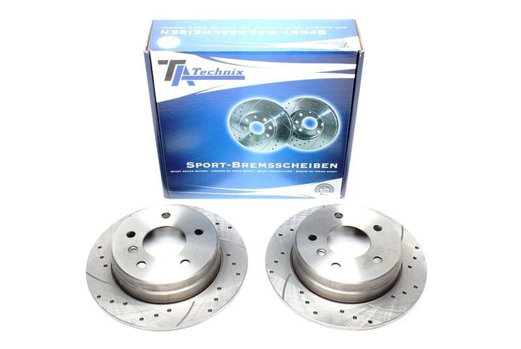 Sportbromsskivor Bak till Mercedes A-Klass W168