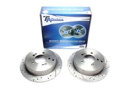 High performance brake discs Rear to Hyundai iX35
