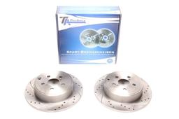 Sportbromsskivor Bak till Toyota Avensis