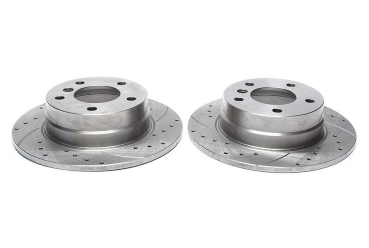 Sportbromsskivor Bak till BMW 1-Serie E87