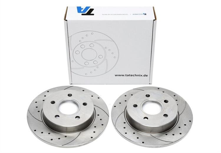 Sportbromsskivor Bak till Ford Focus II