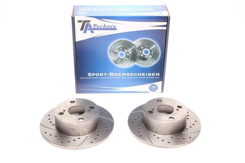 Sportbromsskivor Bak till Toyota Corolla