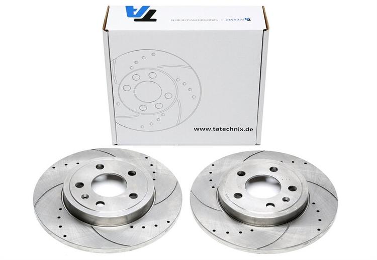 Sportbromsskivor Bak till Audi A4 B7