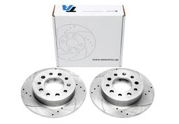 Sportbromsskivor Bak till Hyundai Coupe