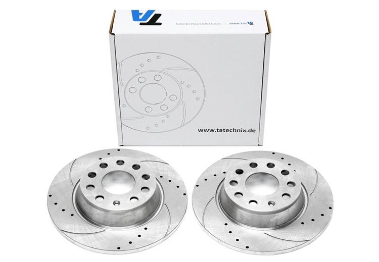 Sportbromsskivor Bak till VW Jetta III