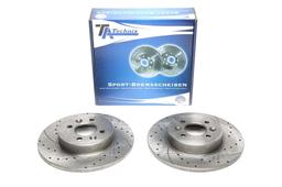 Sportbromsskivor Bak till Renault Kangoo