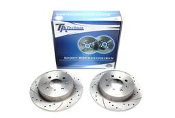 High performance brake discs Rear to Honda Civic