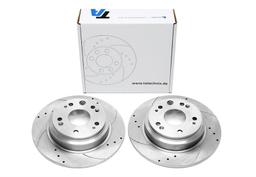 Sportbromsskivor Bak till Honda Accord VII Tourer