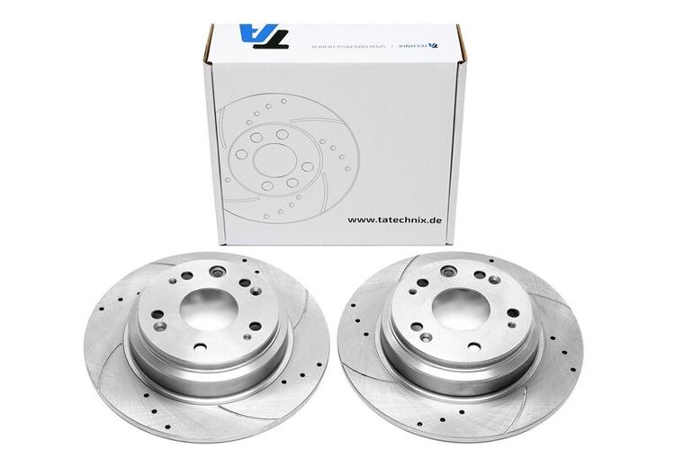 Sportbromsskivor Bak till Honda Accord VII Tourer