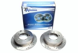 Sportbromsskivor Bak till Mitsubishi Pajero