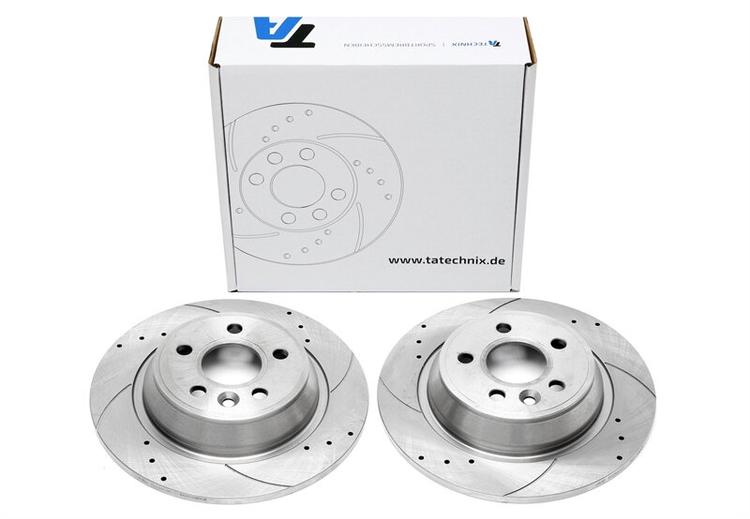 Sportbromsskivor Bak till Ford Focus II