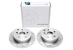 Sportbromsskivor Bak till Toyota Avensis