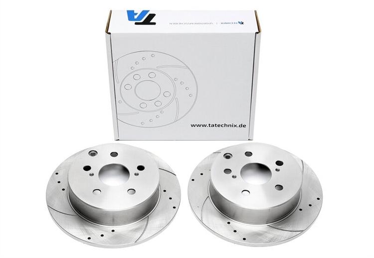 Sportbromsskivor Bak till Toyota Avensis