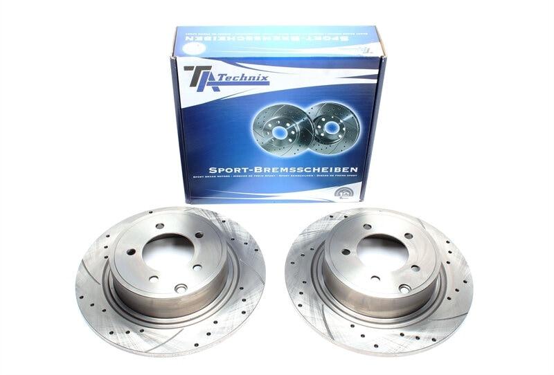 High performance brake discs Rear to Citroën C4 Aircross