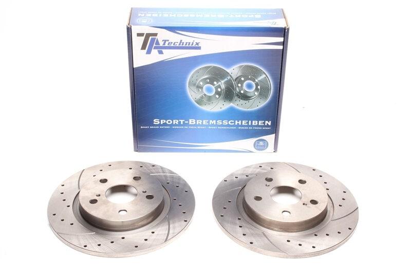 Sportbromsskivor Bak till Toyota Avensis