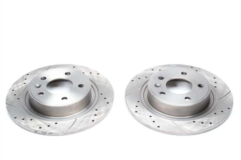 High performance brake discs Rear to Opel Astra J