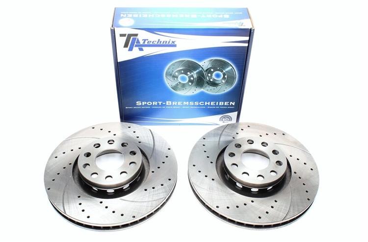 High performance brake discs Front to Audi 100 C4