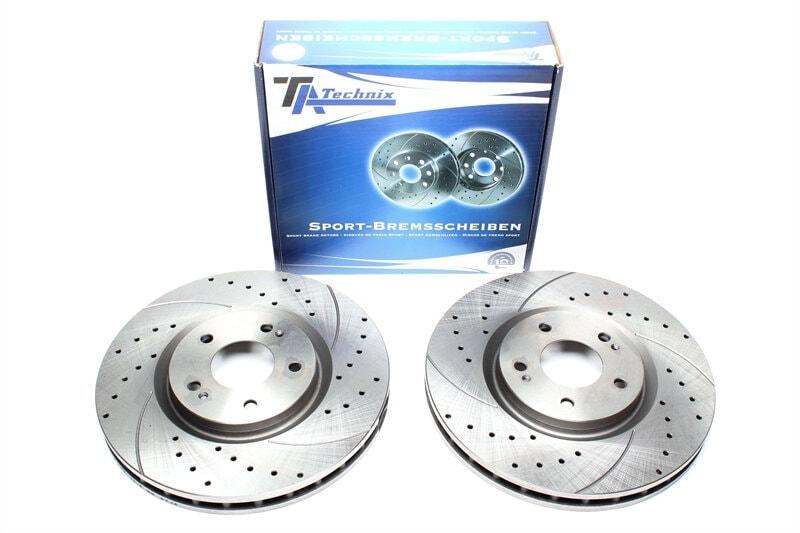 Sportti jarrulevyt eteen Mitsubishi Lancer EVO VI, VIII, IX