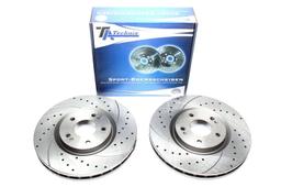 Sportti jarrulevyt eteen Mitsubishi Lancer EVO VI, VIII, IX