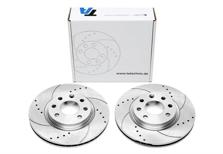 High Performance Brake Discs Front that fits Volvo 440 / 460 / 480