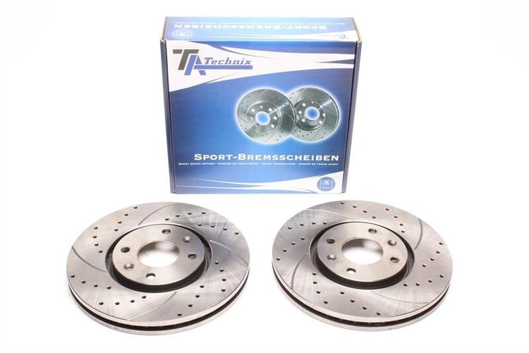 High performance brake discs Front to Citroën Xantia