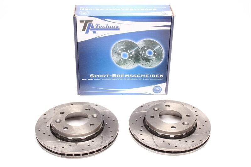 High performance brake discs Front to Kia Carens