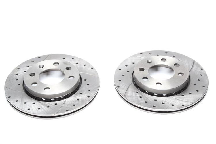 High performance brake discs Front to Audi A2