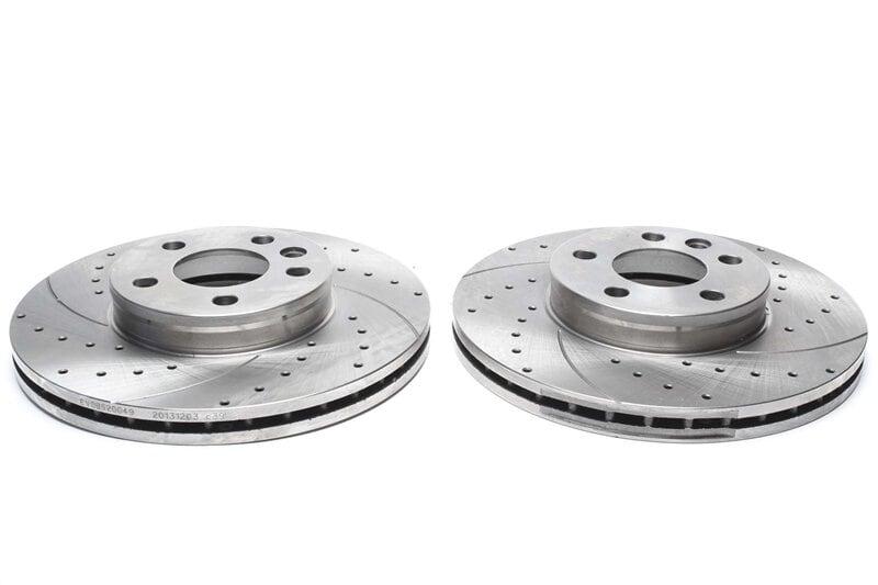 High performance brake discs Front to Seat Alhambra