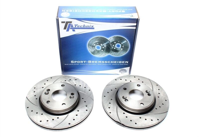 High performance brake discs Front to Renault Laguna