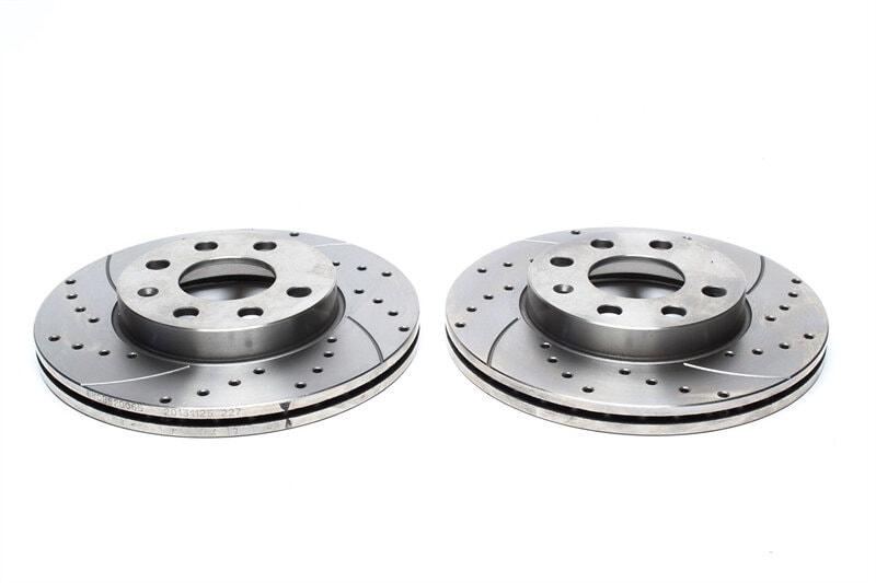 High performance brake discs Front to Opel Corsa C