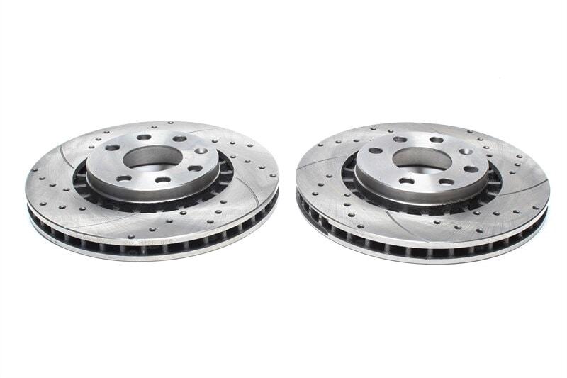 High performance brake discs Front to Opel Calibra A