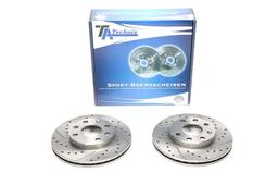 High performance brake discs Front to Opel Ascona C