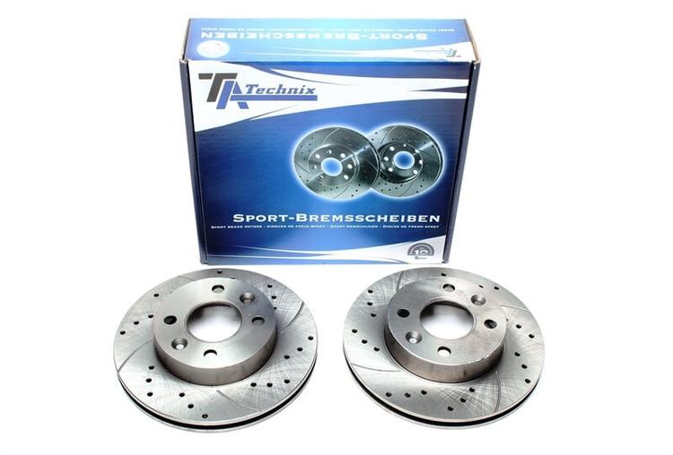High performance brake discs Front to Dacia Solenza
