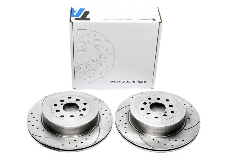 High performance brake discs Rear to Subaru Impreza