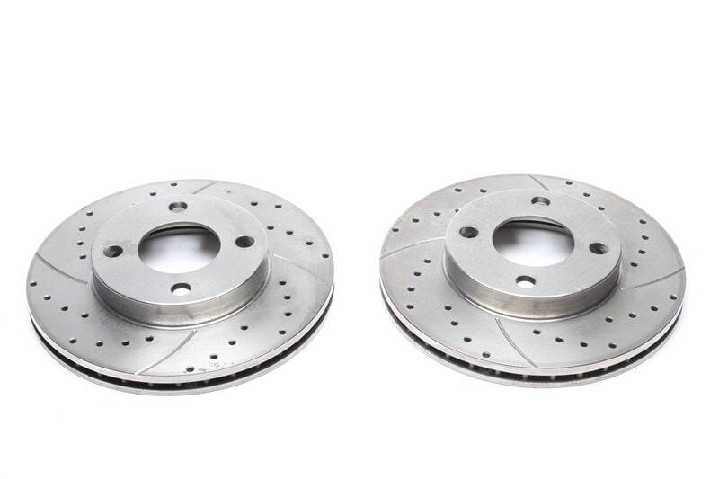 High performance brake discs Front to Audi 80