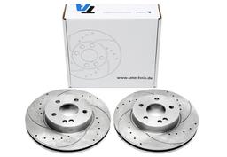 High performance brake discs Front to Mercedes Viano, Vito