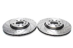 High performance brake discs Front to Saab 9-3