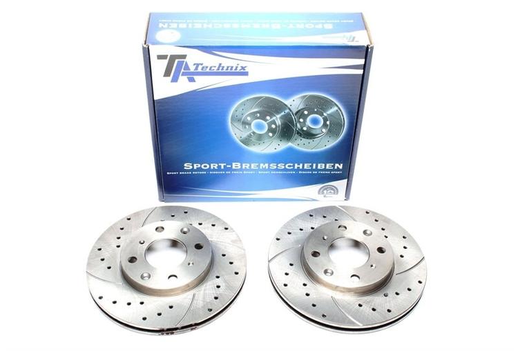 High performance brake discs Front to Honda Jazz