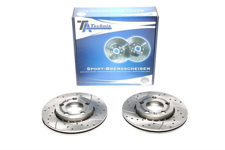 High performance brake discs Front to VW Polo 9N