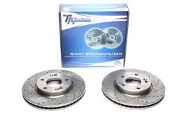 High performance brake discs Front to Hyundai Tucson