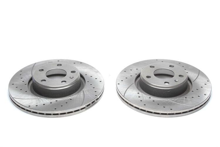 High performance brake discs Front to Audi A6 4F