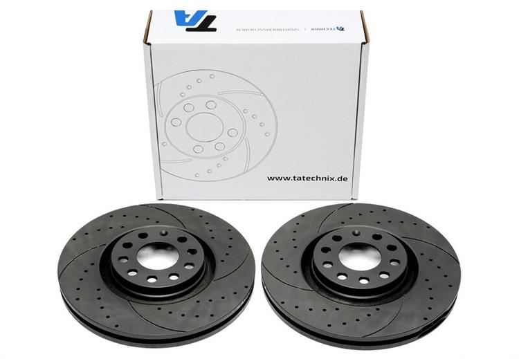 High performance brake discs Front to Audi A4 B7
