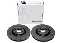 High performance brake discs Front to Audi A6 4B
