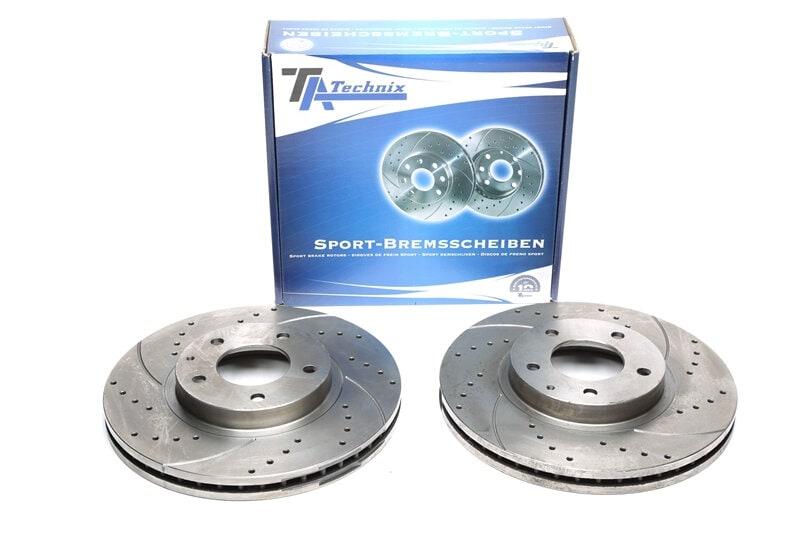High performance brake discs Front to Mazda MPV II
