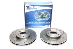 High performance brake discs Front to Mazda MPV II